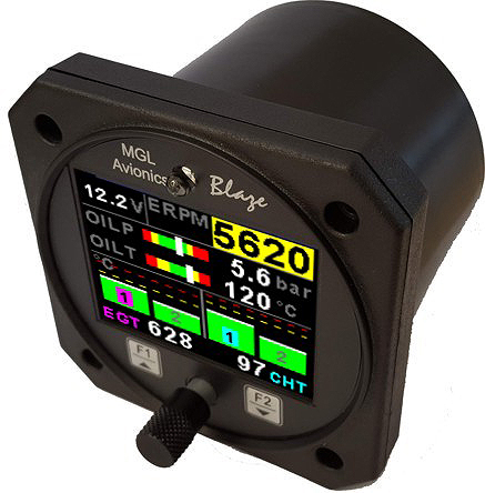 [RX1-11-16722] MGL Color Universal Engine Monitor (Blaze Series)