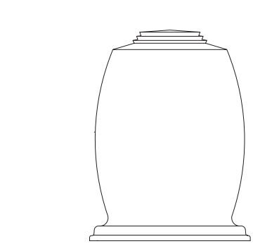 [RX1-11-16891] Whelen A402Adw Lens White RFI Shield