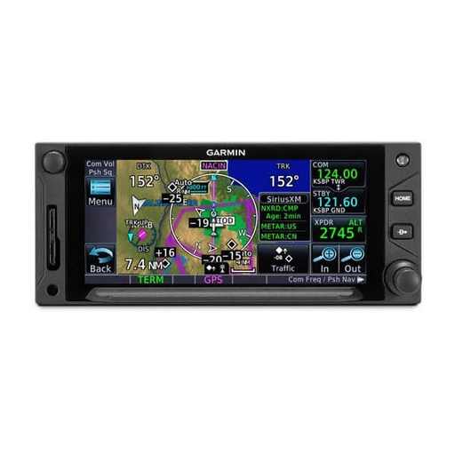 [RX1-11-17831] Garmin GTN 650Xi Black GPS COMMNav Int Database With Harness
