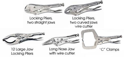 [RX1-12-00190] Irwin Model Locking Pliers Long Nose Jaws 4ln 4 Inch 1602l3