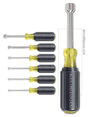 [RX1-12-00238] Cushion Grip Nut Driver Set