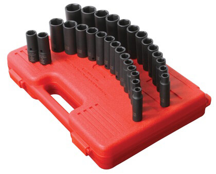 [RX1-12-01960] Sunex 1/2 Sae/Metr Socket Set