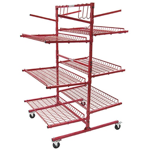 [RX1-12-02025] Innovative Parts Cart C 6Shelf
