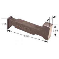 [RX1-12-02898] Economy Bucking Bar 670 A 2 Lbs