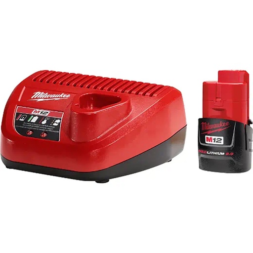 [RX1-12-05651] Milwaukee M12 2.0 Starter Kit
