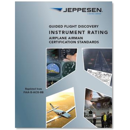 [RX1-13-01223] Jeppesen Instrument Rating Airplane Airman Certification Standards (ACS)
