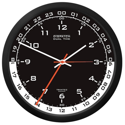 [RX1-13-02102] Dual Time 12/24 Black Inner +