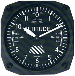 [RX1-13-02937] Altimeter Wall Clock 9060