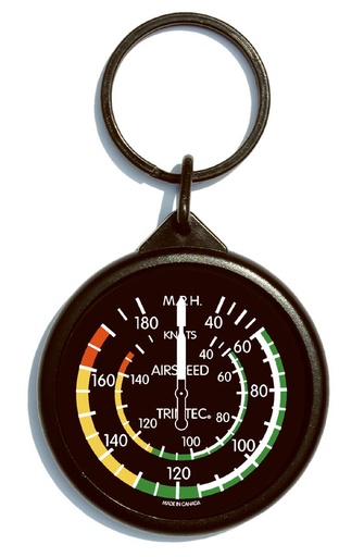 [RX1-13-04805] Rd Airsp Indicator Key Chain