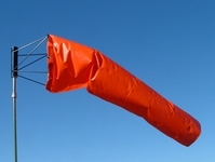 [RX1-13-06470] AWS Windsock 24X96 Orange
