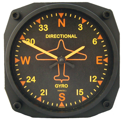 [RX1-13-10179] Vintage Wall Clock Dir Gyro