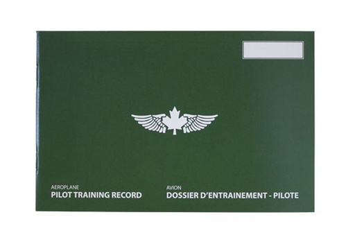 [RX1-13-12347] Pilot Training Record Logbook
