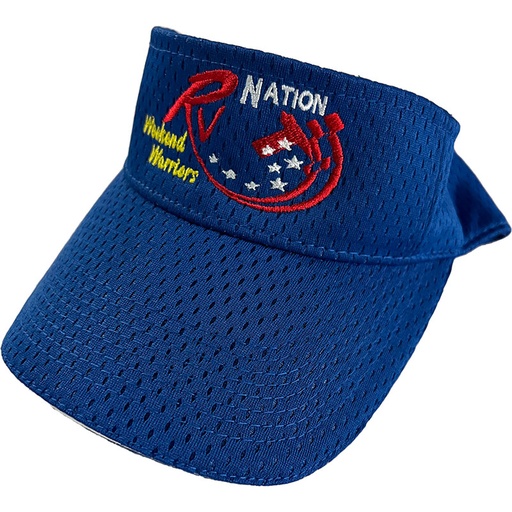 [RX1-13-12499] RV Nation Visor Royal Blue