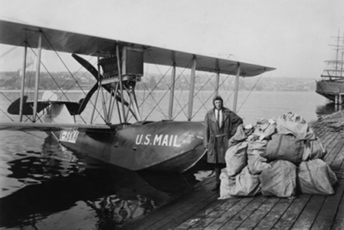 [RX1-13-17738] Boeing B-1 Mail Plane Postcard