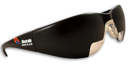 [RX1-13-18969] Blockalls Training Glasses Helicopter Blk With Clr