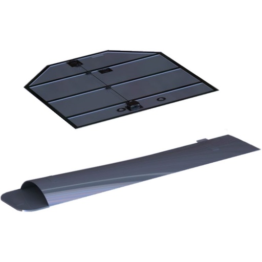 [RX1-13-22994] Rosen Lsa Accordian Shade - Double