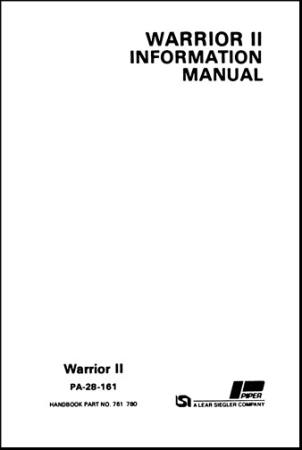 [RX1-14-01169] Piper PA28-161 Cadet Pilots Information Manual