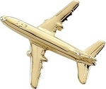 [RX1-14-01676] Boeing 737 (3-D Cast) Tackette Gold