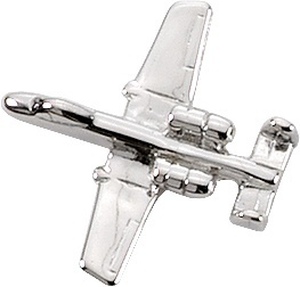 [RX1-14-01801] A-10 Thunderbolt (3-D Cast) Tackette Silver