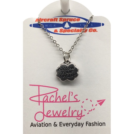 [RX1-14-03323] "FOLLOW YOUR DREAMS" NECKLACE