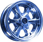 [RX1-15-04922] 8 Aluminum Wheel- 3/4 Bearing