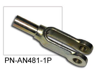 [RX1-AN481-1P] Clevis Fork End MS27976-1