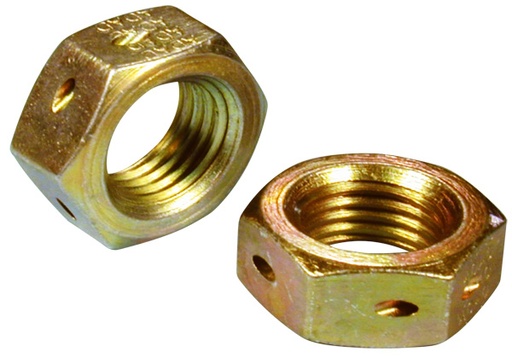 [RX1-NAS509-6] NAS509-6 Drilled Hex Nut