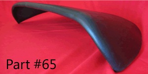 [RX1-05-03956] Glareshield Cessna 66 Ltd 24V