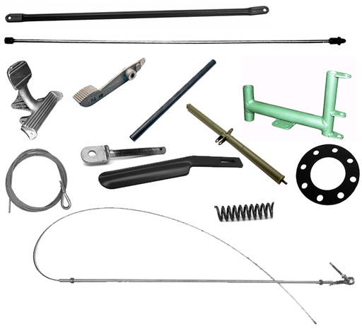 [RX1-05-06312] AERONCA TOE BRAKE CONVERSION KIT