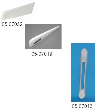 [RX1-05-07018] K2U Piper PA-24 Rudder Tip Without Slot