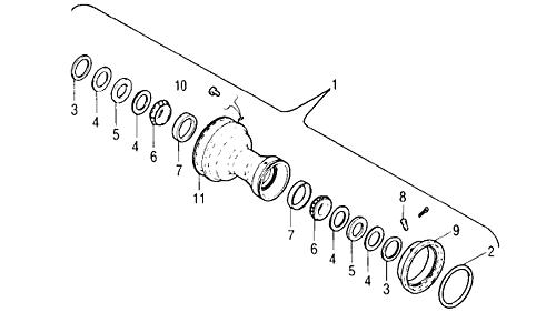 [RX1-06-01047] Goodrich Felt Grease Retaining