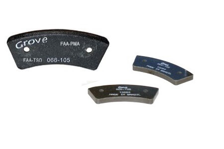 [RX1-06-02968] Grove Brake Lining 066-105