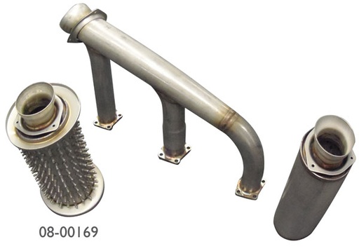 [RX1-08-00176] AWI Beechcraft & Navion Straight Cut Tailpipe A35-950005-11