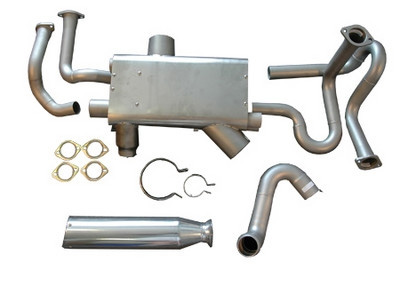 [RX1-08-05976] Power Flow Exhaust Aa5/Aa5A Short Stack Polished