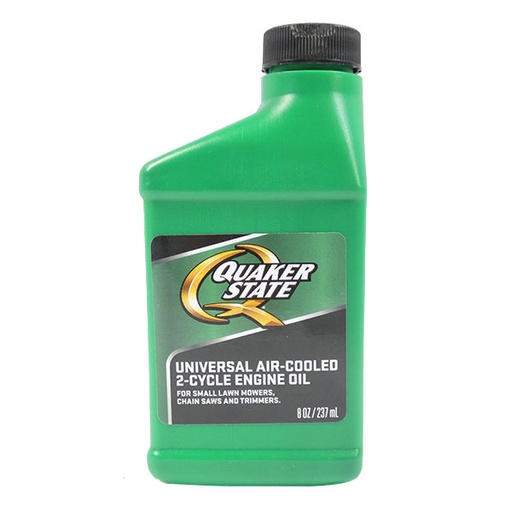 [RX1-08-06260] Quaker State 2 Cycle Oil Case Of 24 8 Oz Bottles