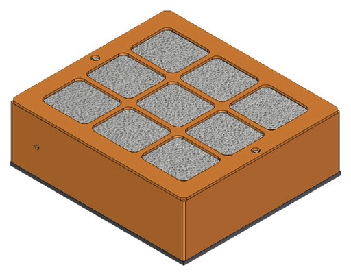 [RX1-08-13217] Brackett Aero 7010-02 Grill For BA-7010