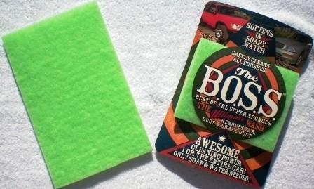 [RX1-09-03474] Boss Aircraft Cleaning Pad 6X9
