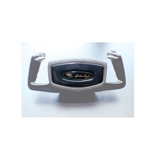 [RX1-09-03786] Cessna Yoke Insert Of Golden Eagle Emblem