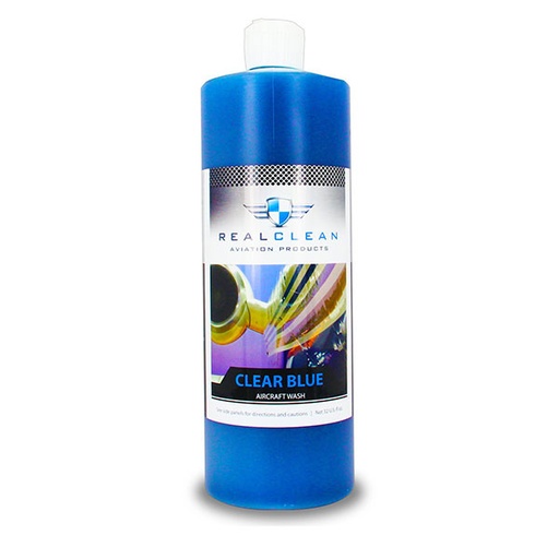 [RX1-09-05677] Realclean Clear Blue Aircraft Wash 1 Gal