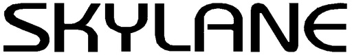 [RX1-09-43554] Standard Skylane Placard Black