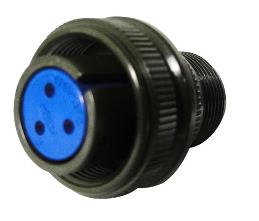 [RX1-10-01563] MS3106A-14S-1S 3 Pin Connector