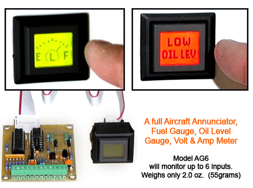 [RX1-10-04180] Ae AG6-12V Annunciator Gauge Meter
