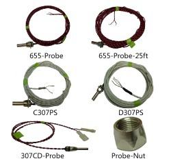 [RX1-11-04603] Davtron Probe-12Ft-Wht-C307Ps Temperature Probe 12Foot Coax (Analog) 301303307655 & 803 C307Ps