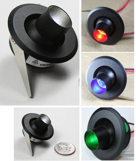 [RX1-11-09272] Mini Eyeball LED 12V Red