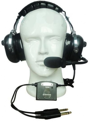 [RX1-11-13315] Got Your Six 1A Stereo Headset With ANR Dual Ga