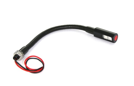 [RX1-11-14113] Britta 240MM Mini Gooseneck Lamp 12VDC Red