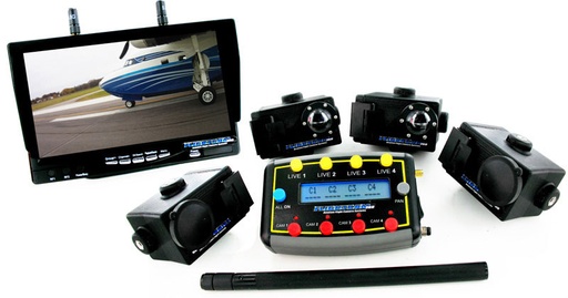 [RX1-11-14120] FLIGHTCAM360 4 CAM HD WIRELESS VIDEO SYSTEM