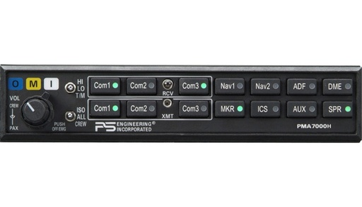 [RX1-11-14369] PS Engineering PmA7000H-Cvr 10-Place Stereo With Enhanced Cvr