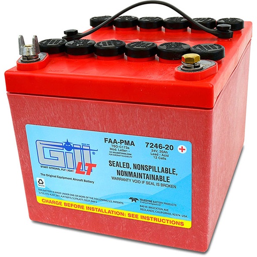 [RX1-11-15485] Gill 7246-20 Sealed Battery