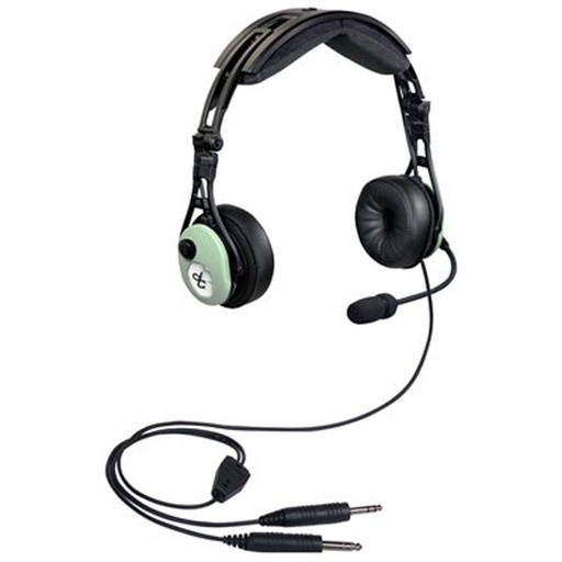 [RX1-11-17400] David Clark DC Pro 2 GA Dual Plug Dual Ear Passive Headset